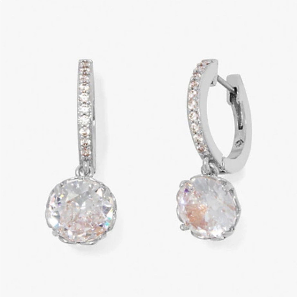 Kate Spade “that sparkle pave huggies”